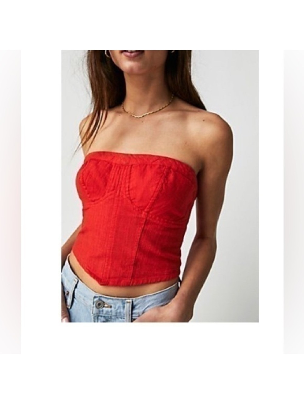 Free people corset crop top - Picture 1 of 5